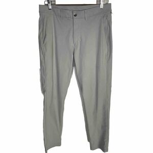 Lululemon Men's Gray‎ Commission Slim 30" Pants Size 32